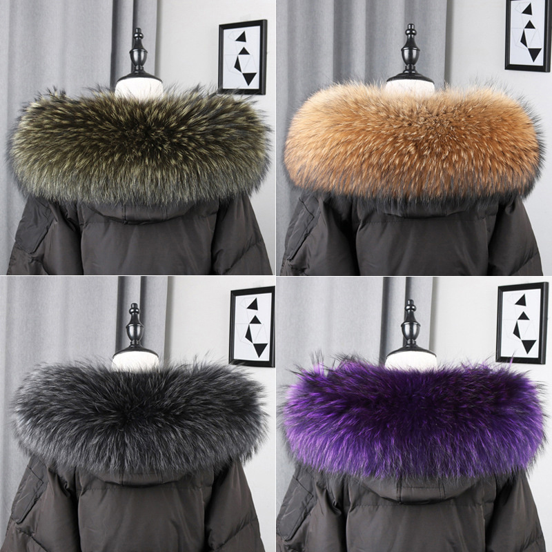 100% Real Fur Collar Coat Wint - Winter Clothing Items ulasan dan harga