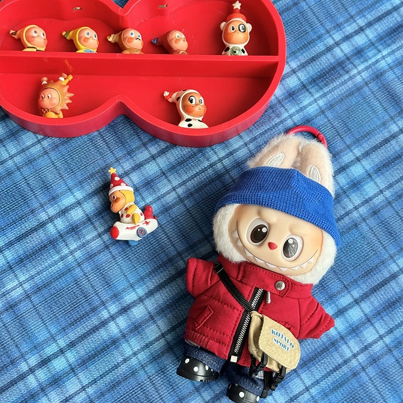 For 15 17cm Labubu Doll Winter - Winter Clothing Items ulasan dan harga