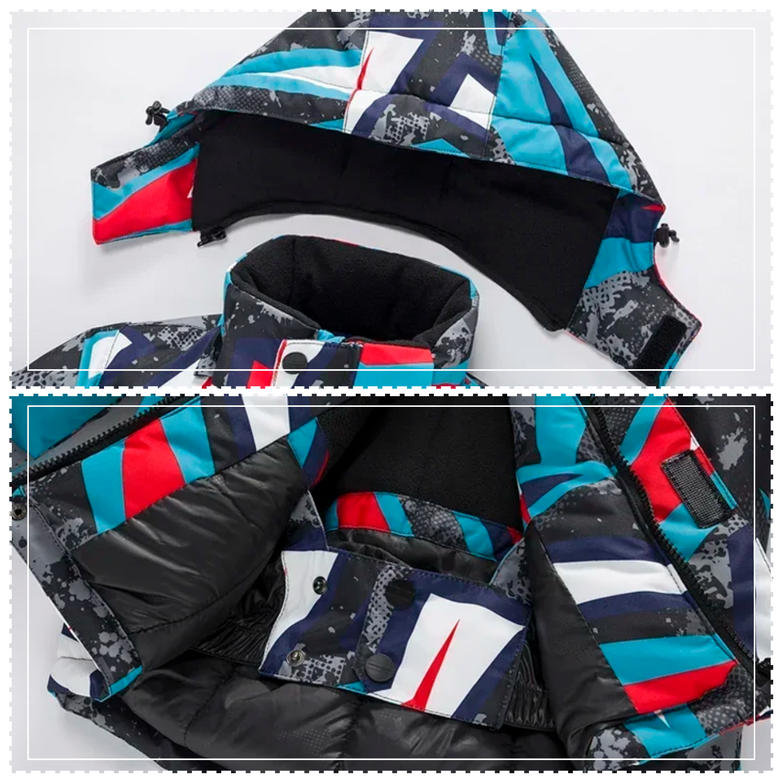 Kids Ski Suit,Warm Waterproof  - Winter Clothing For Boys ulasan dan harga