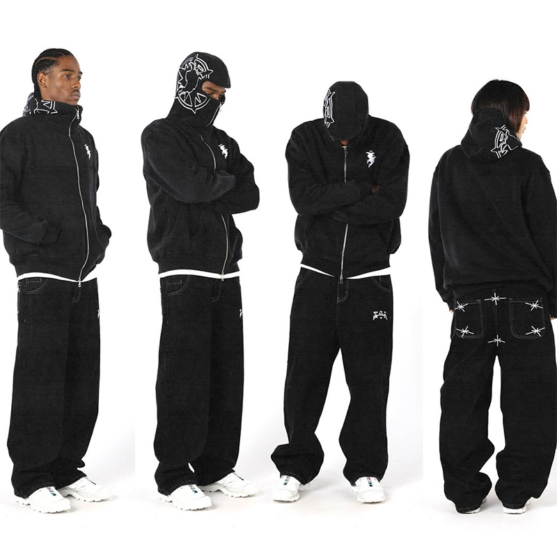 Embroidery Graphic Streetwear  - Winter Clothes Shop ulasan dan harga