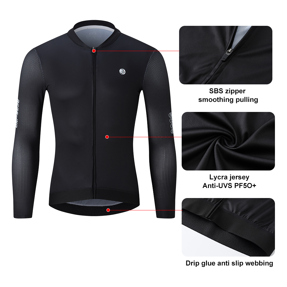 BCBE-ING Cycling Jersey Long S - Winter Clothing Pinterest ulasan dan harga