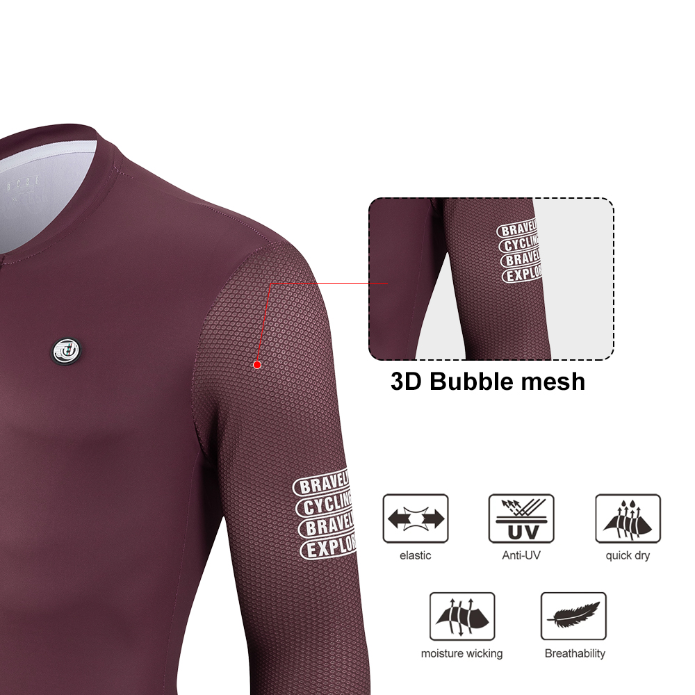 BCBE-ING Cycling Jersey Long S - Winter Clothing Pinterest ulasan dan harga