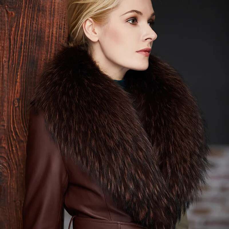 Raccoon Fur Collar Female Wint - Winter Clothing Items ulasan dan harga