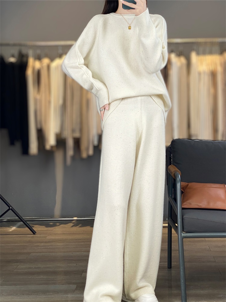Women's matching set 100% Meri - Winter Clothing Matching ulasan dan harga