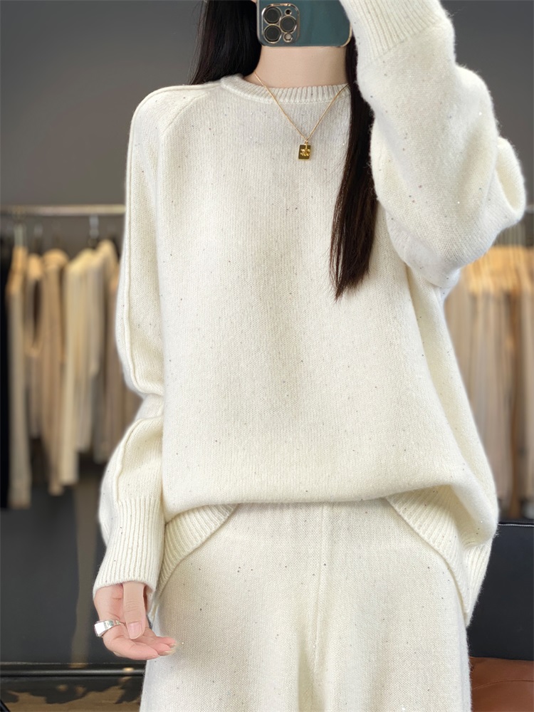Women's matching set 100% Meri - Winter Clothing Matching ulasan dan harga